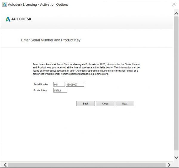 autodesk inventor professional 2019 serial number