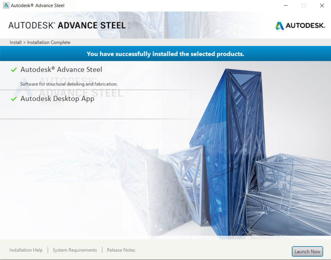 Advance Steel 2018 full activated – Download và hướng dẫn cài đặt chi tiết