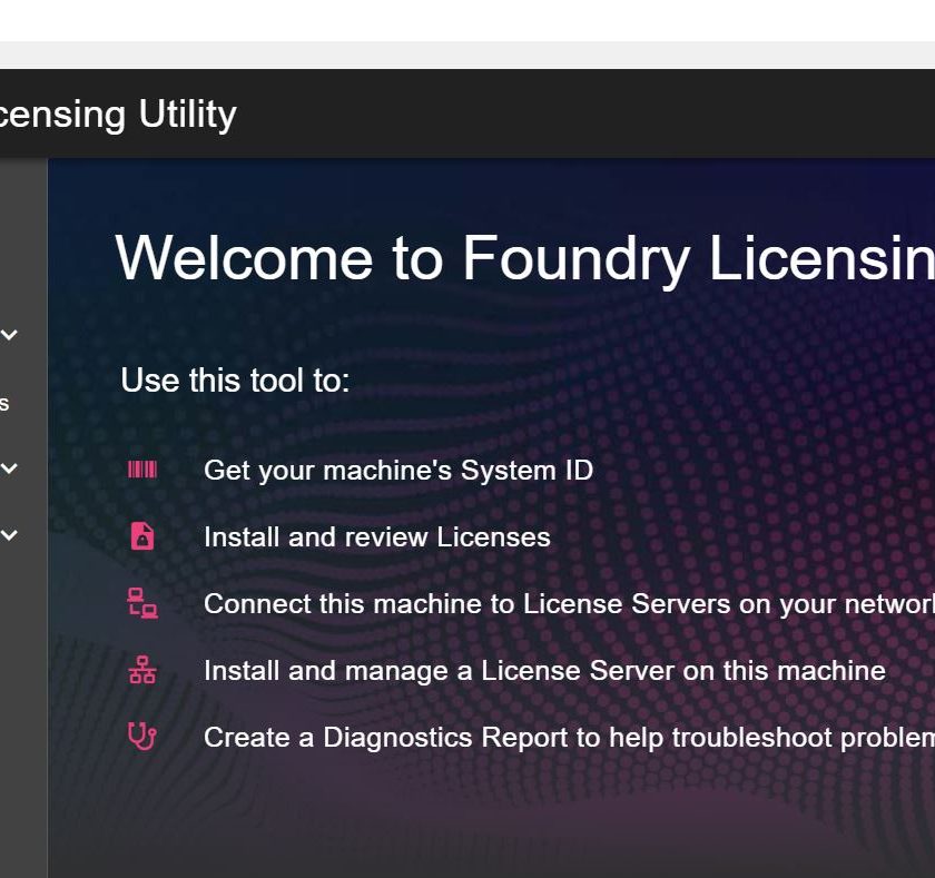 [Foundry]Hướng dẫn tổng quan về cài đặt license.