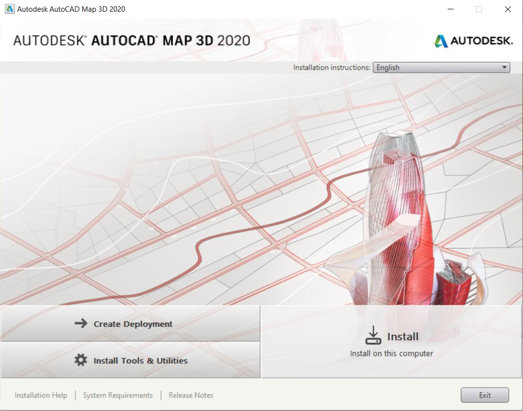 AutoCAD Map 3D 2019 full activated