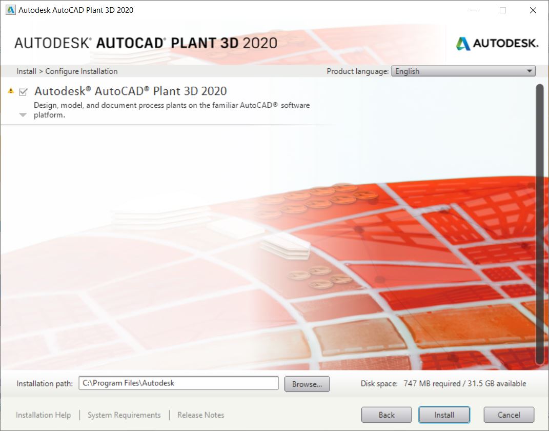 AutoCAD Plant 3D 2018 full activated – Download và hướng dẫn cài đặt chi tiết