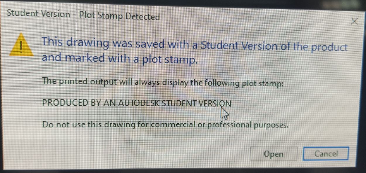 [Autodesk] Bỏ chữ “PRODUCED BY AN AUTODESK STUDENT VERSION” – Khắc phục lỗi bản vẽ bị hiển thị sinh viên