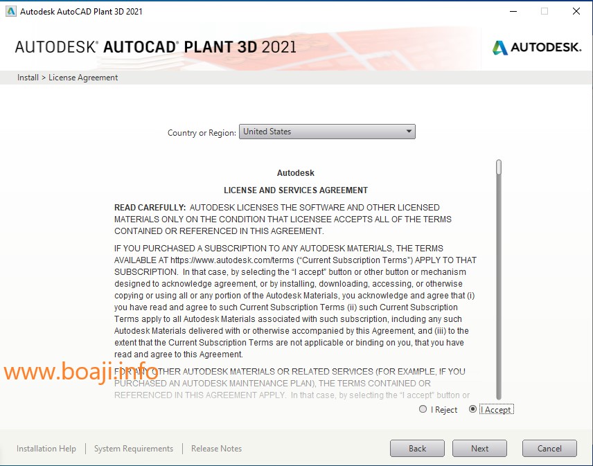 AutoCAD Plant 3D 2021 full license