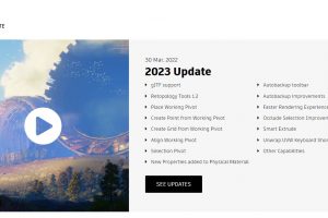 Các tính năng mới trong 3ds Max 2023