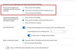Thiết lập tự động cho vào phòng họp (auto admit) ở ứng dụng webex meeting